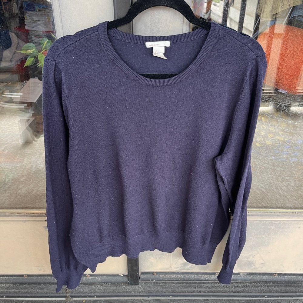 Blue sweater